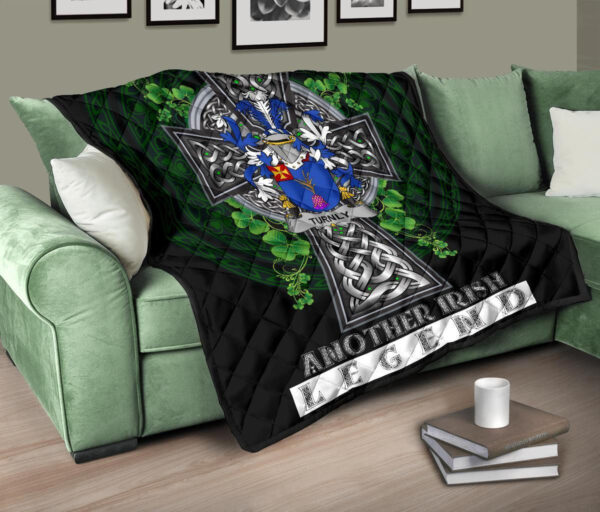 Turnly or Turnley Ireland Premium Quilt Family Crest Ireland Legend - Image 10