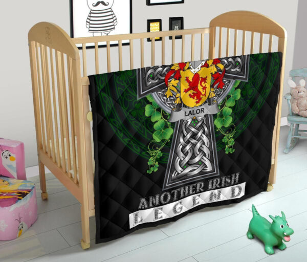 Lalor or O'Lawlor Ireland Premium Quilt Family Crest Ireland Legend - Image 12