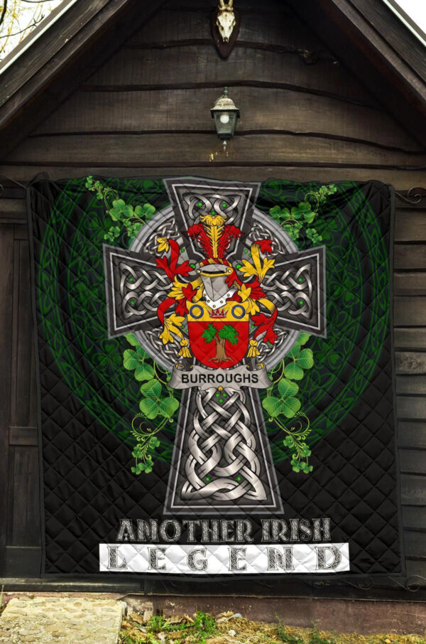 Burroughs Ireland Premium Quilt Family Crest Ireland Legend - Image 5