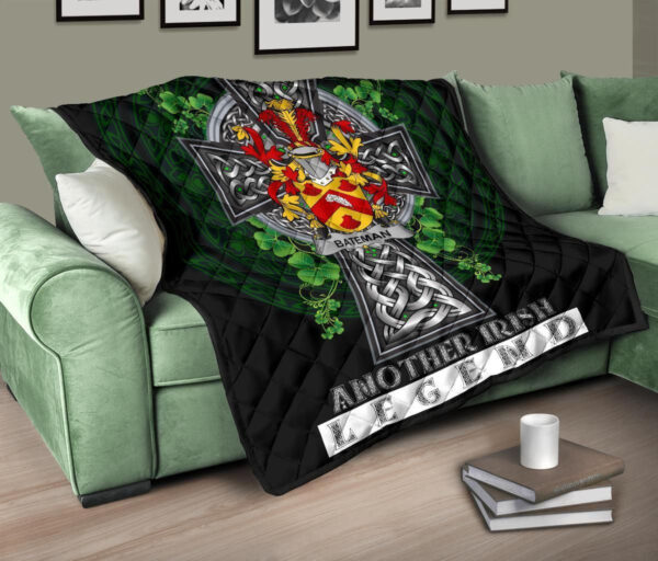 Bateman Ireland Premium Quilt Family Crest Ireland Legend - Image 10