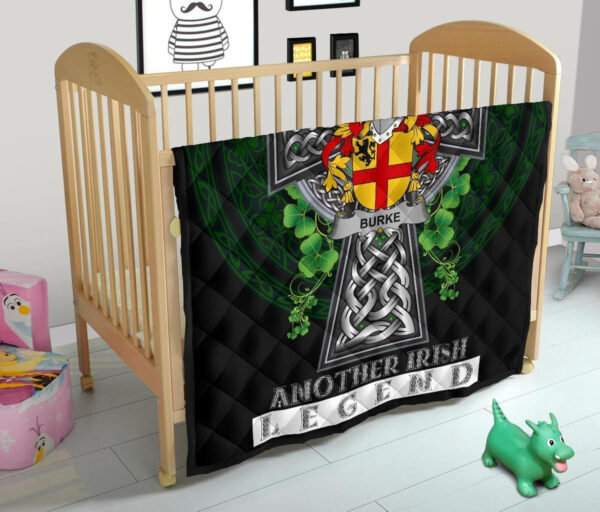 Burke Ireland Premium Quilt Family Crest Ireland Legend - Image 12