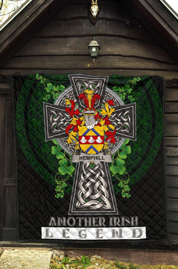 Hemphill Ireland Premium Quilt Family Crest Ireland Legend - Image 5