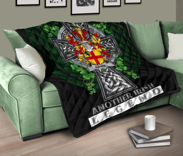 Burke Ireland Premium Quilt Family Crest Ireland Legend - Image 10