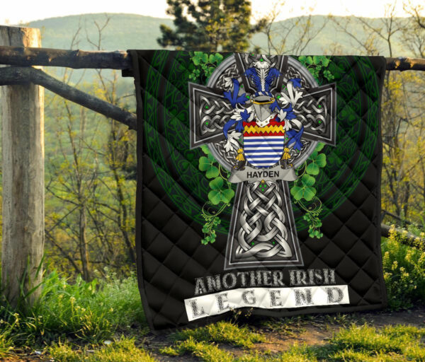 Hayden or O'Hayden Ireland Premium Quilt Family Crest Ireland Legend - Image 8