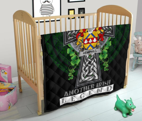 Hemphill Ireland Premium Quilt Family Crest Ireland Legend - Image 12