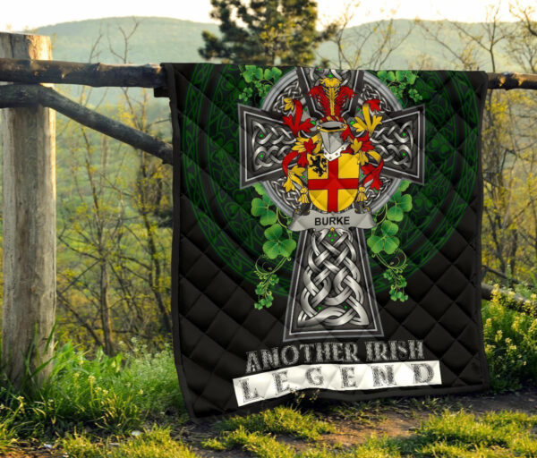 Burke Ireland Premium Quilt Family Crest Ireland Legend - Image 8