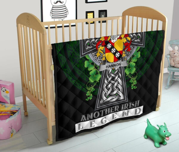 Hannon or O'Hannon Ireland Premium Quilt Family Crest Ireland Legend - Image 12