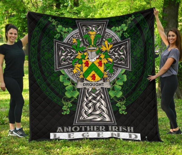 Drought Ireland Premium Quilt Family Crest Ireland Legend