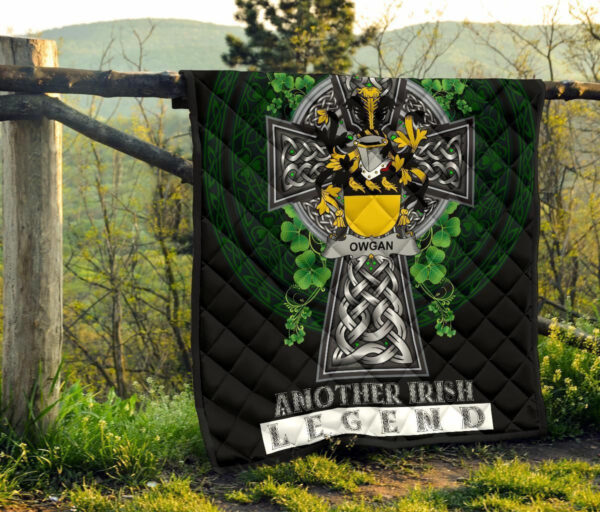 Owgan Ireland Premium Quilt Family Crest Ireland Legend - Image 8