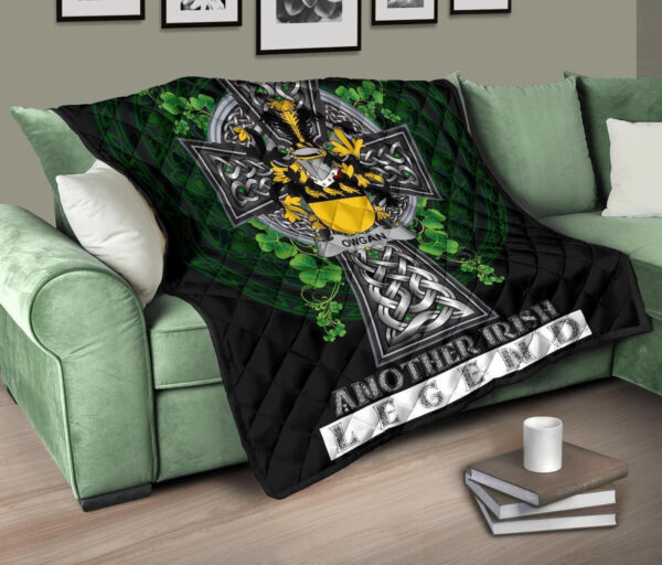 Owgan Ireland Premium Quilt Family Crest Ireland Legend - Image 10