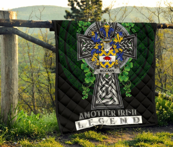 McCann Ireland Premium Quilt Family Crest Ireland Legend - Image 8