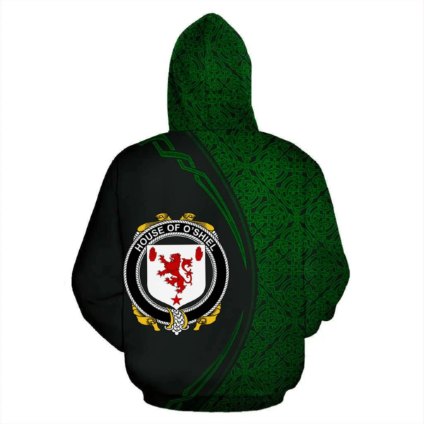 Ireland Hoodie - House of O'SHIEL Irish Family Crest Hoodie - Celtic Circle Style - Image 3