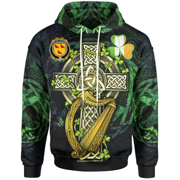 Ireland Hoodie - House of O'GORMLEY Ireland with Celtic Cross