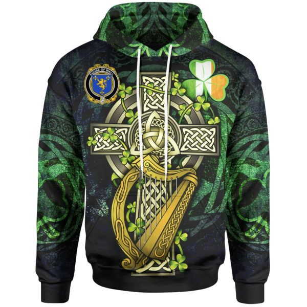 Ireland Hoodie - House of WALL Ireland with Celtic Cross