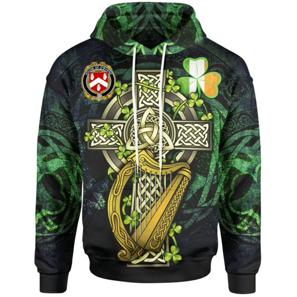 Ireland Hoodie - House of O'BYRNE Ireland with Celtic Cross