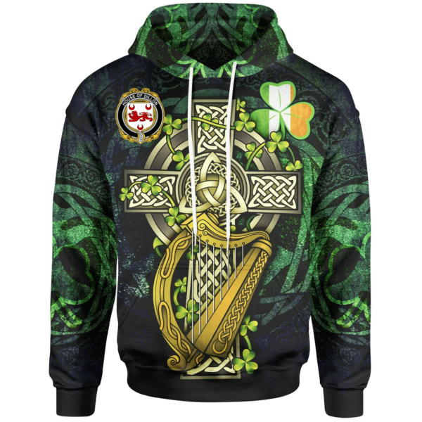 Ireland Hoodie - House of DILLON Ireland with Celtic Cross