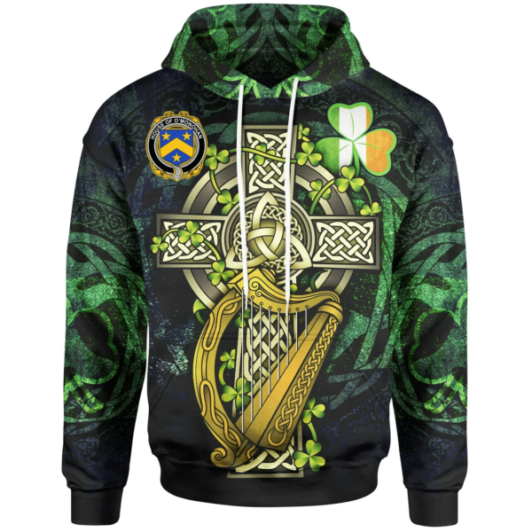 Ireland Hoodie - House of O'MONOHAN Ireland with Celtic Cross