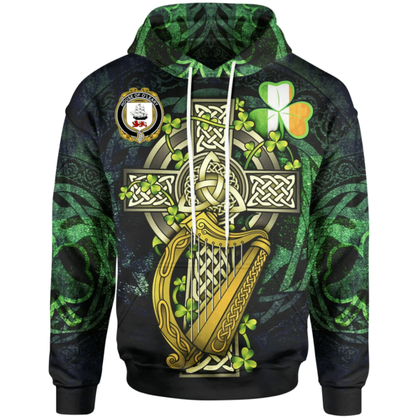 Ireland Hoodie - House of O'LEARY Ireland with Celtic Cross