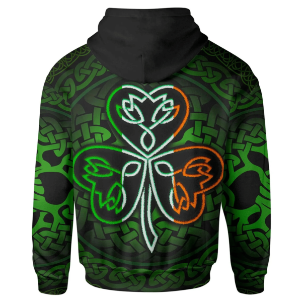 Ireland Hoodie - House of DILLON Irish Celtic Shamrock - Image 2