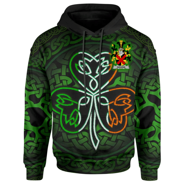 Ireland Hoodie - Giggins Irish Celtic Shamrock