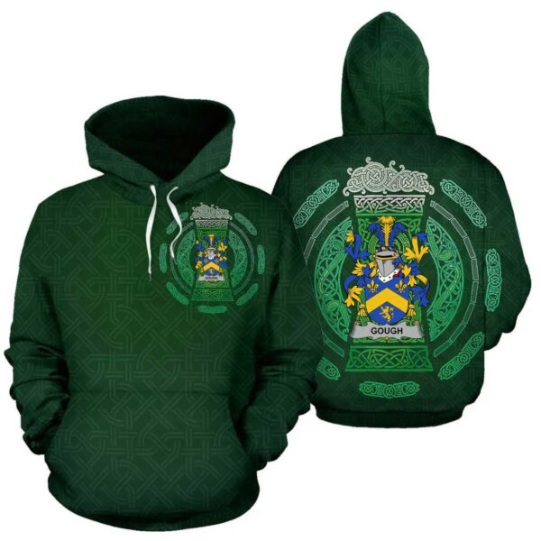 Ireland Hoodie - Gough Irish Family Crest Hoodie - Celtic Beer