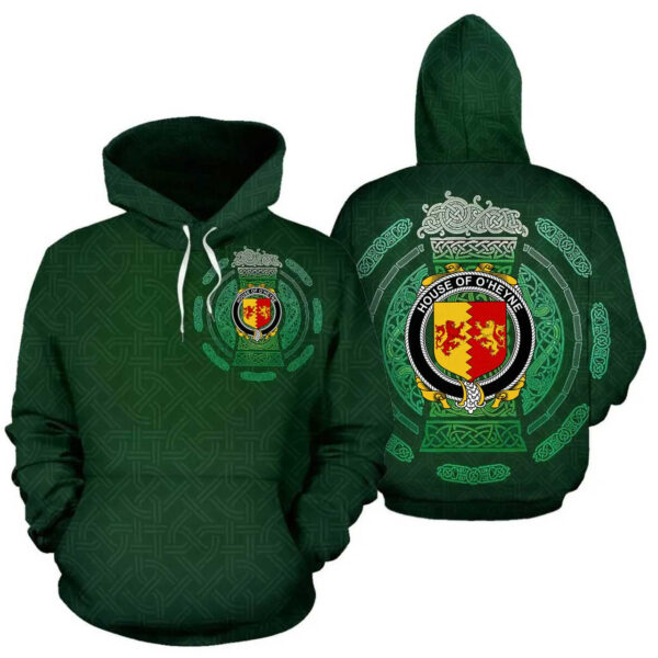 Ireland Hoodie - House of O'HEYNE Irish Family Crest Hoodie - Celtic Beer