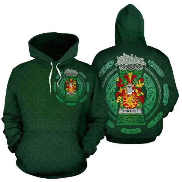 Ireland Hoodie - Titmarsh Irish Family Crest Hoodie - Celtic Beer