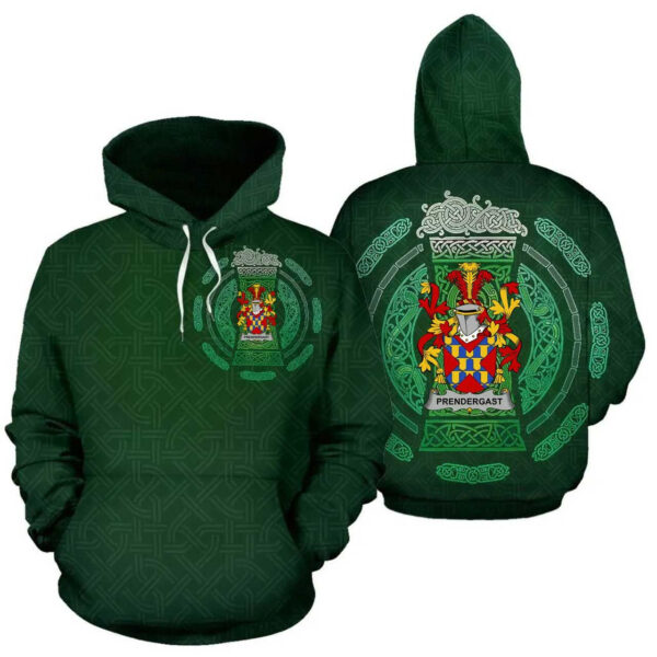 Ireland Hoodie - Prendergast Irish Family Crest Hoodie - Celtic Beer