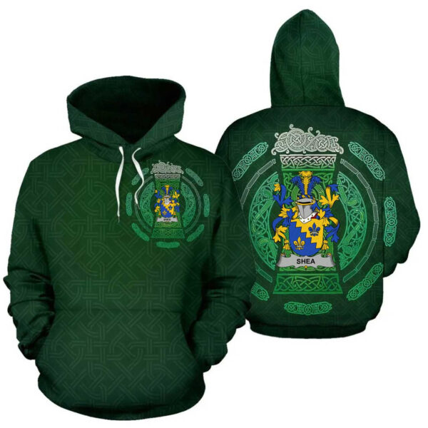 Ireland Hoodie - Shea or O'Shee Irish Family Crest Hoodie - Celtic Beer