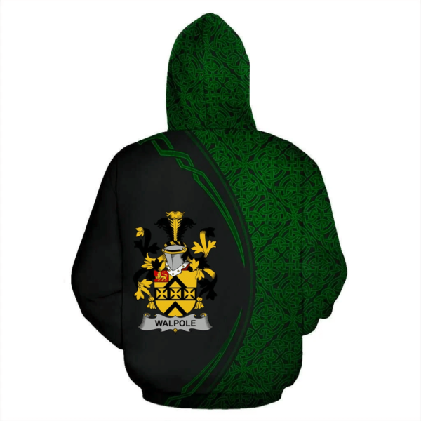 Ireland Hoodie - Walpole Irish Family Crest Hoodie - Celtic Circle Style - Image 3