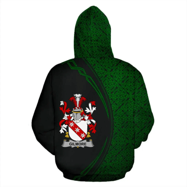 Ireland Hoodie - Gilmore Irish Family Crest Hoodie - Celtic Circle Style - Image 3