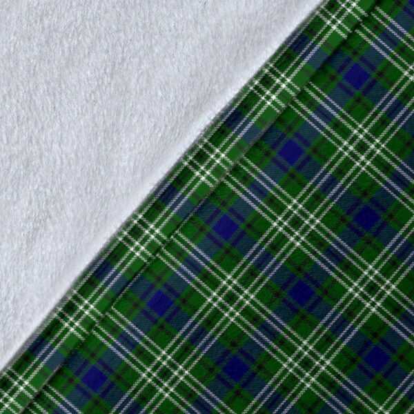 Tweedside District Clan Blanket, Scottish Tartan Tweedside District Clans Blanket Wave Style - Image 5