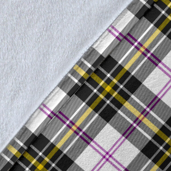 MacPherson Dress Modern Clan Blanket, Scottish Tartan MacPherson Dress Modern Clans Blanket Wave Style - Image 5