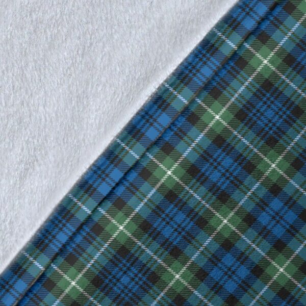 Lamont Ancient Clan Blanket, Scottish Tartan Lamont Ancient Clans Blanket Wave Style - Image 5