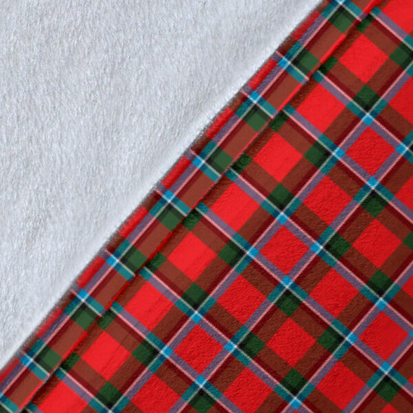 Sinclair Modern Clan Blanket, Scottish Tartan Sinclair Modern Clans Blanket Wave Style - Image 5