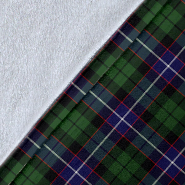 Galbraith Modern Clan Blanket, Scottish Tartan Galbraith Modern Clans Blanket Wave Style - Image 5