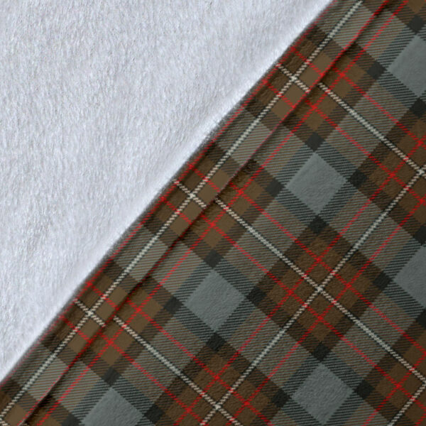 Fergusson Weathered Clan Blanket, Scottish Tartan Fergusson Weathered Clans Blanket Wave Style - Image 5