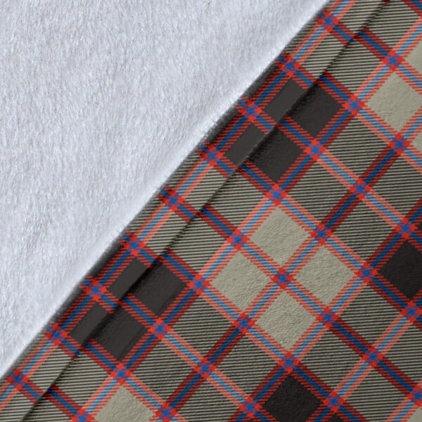 MacPherson Hunting Ancient Clan Blanket, Scottish Tartan MacPherson Hunting Ancient Clans Blanket Wave Style - Image 5