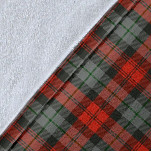 MacLachlan Weathered Clan Blanket, Scottish Tartan MacLachlan Weathered Clans Blanket Wave Style - Image 5