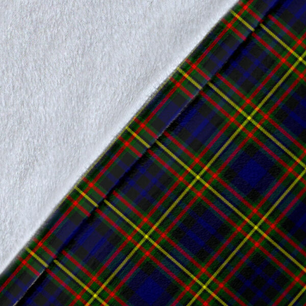 MacLellan Modern Clan Blanket, Scottish Tartan MacLellan Modern Clans Blanket Wave Style - Image 5