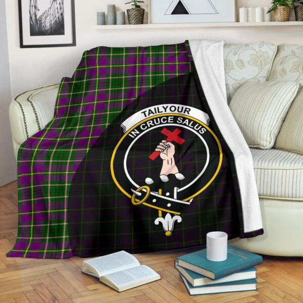 Taylor Clan Blanket, Scottish Tartan Taylor Clans Blanket Wave Style