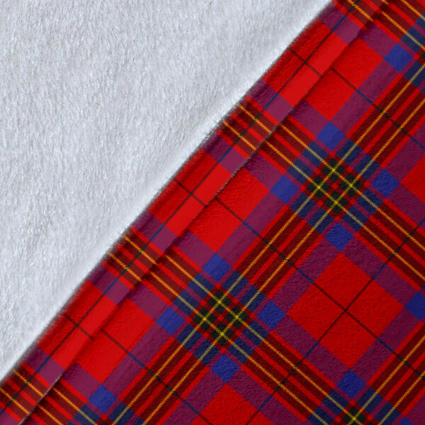 Leslie Modern Clan Blanket, Scottish Tartan Leslie Modern Clans Blanket Wave Style - Image 5