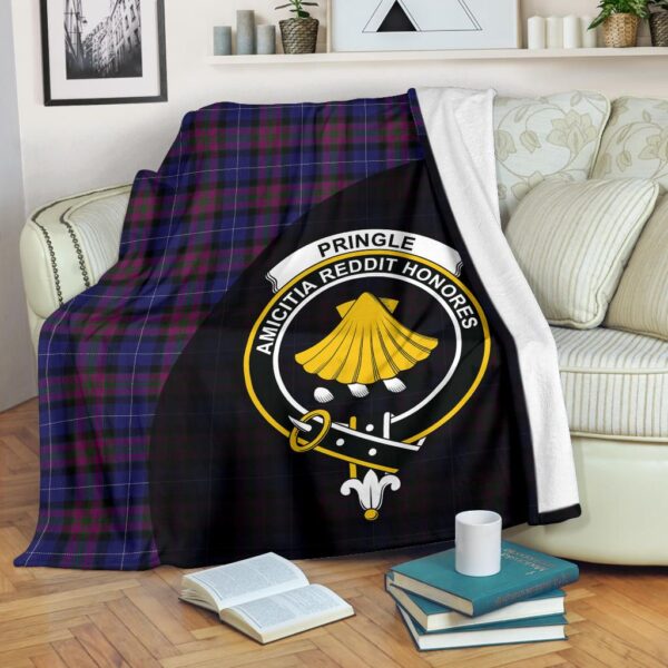 Pride of Scotland Clan Blanket, Scottish Tartan Pride of Scotland Clans Blanket Wave Style