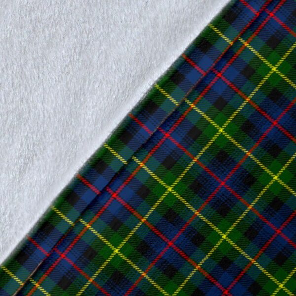 Farquharson Modern Clan Blanket, Scottish Tartan Farquharson Modern Clans Blanket Wave Style - Image 5