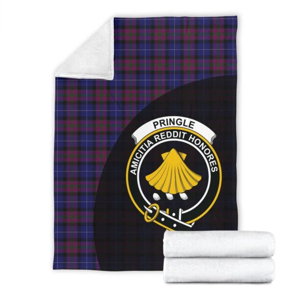 Pride of Scotland Clan Blanket, Scottish Tartan Pride of Scotland Clans Blanket Wave Style - Image 4