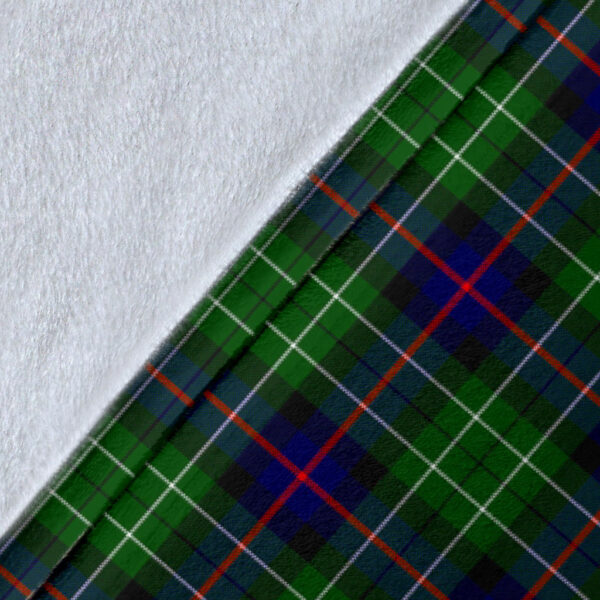 Leslie Hunting Clan Blanket, Scottish Tartan Leslie Hunting Clans Blanket Wave Style - Image 5