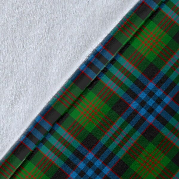 Newlands of Lauriston Clan Blanket, Scottish Tartan Newlands of Lauriston Clans Blanket Wave Style - Image 5