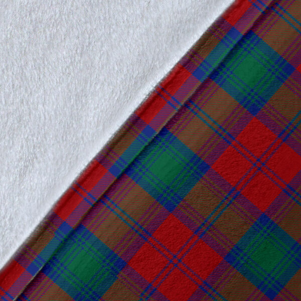 Lindsay Modern Clan Blanket, Scottish Tartan Lindsay Modern Clans Blanket Wave Style - Image 5