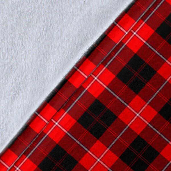 Cunningham Modern Clan Blanket, Scottish Tartan Cunningham Modern Clans Blanket Wave Style - Image 5