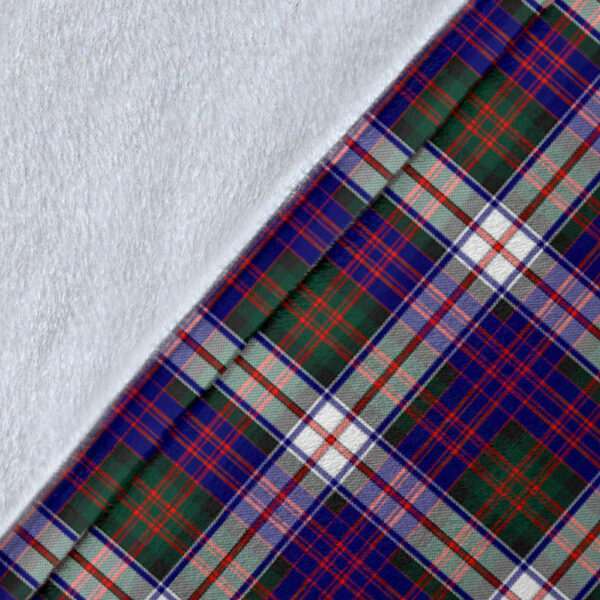 MacDonald Dress Modern Clan Blanket, Scottish Tartan MacDonald Dress Modern Clans Blanket Wave Style - Image 5